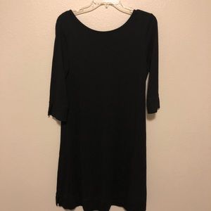 Open back swing dress
